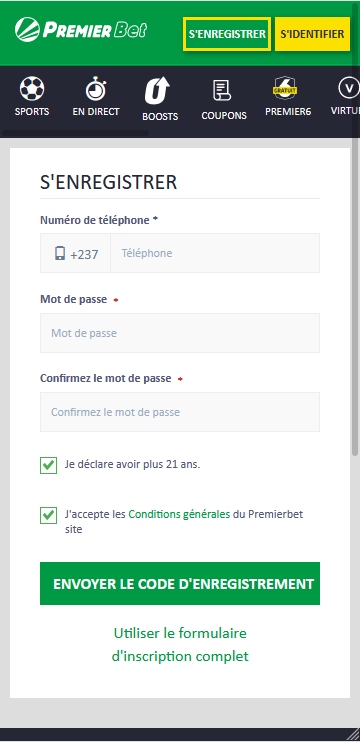 Comment s'enregistrer ?